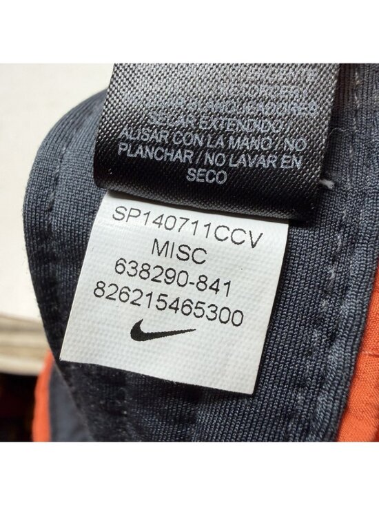 Nike Golf Tour VRS RZN Hat Cap Vented Strapback Rare Unisex Orange 638290-841 main image 4